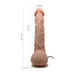 Вібратор - Beautiful Encounter Jason Vibrator Flesh - мініатюра 7