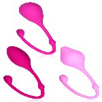 Набір вагінальних кульок - Yoba Tonic Perinee Set Pink - мініатюра 2