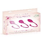 Набір вагінальних кульок - Yoba Tonic Perinee Set Pink - мініатюра 4