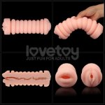 Мастурбатор - Virgin-Skin Blowout Stroker Vagina and Mouth - мініатюра 3