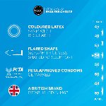 Презервативи - EXS Black Latex, 12 шт. - мініатюра 3