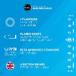 Презервативи - EXS Mix Flavoured, 48 шт. - мініатюра 3