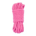 Мотузка - Fetish Bondage Rope Pink, 10 м - мініатюра 3