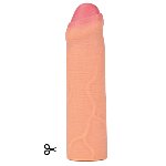 Насадка на член - Revolutionary Silicone Nature Extender Add 1.5" Flesh - мініатюра 5