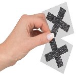 Прикраса для сосків - Cottelli Collection Nipple Stickers X - мініатюра 2