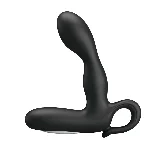 Масажер простати - Pretty Love Barrack Prostate Stimulator Black - мініатюра 4
