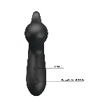 Масажер простати - Pretty Love Barrack Prostate Stimulator Black - мініатюра 7
