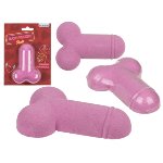 Бомбочка для ван Bath Fizzer Penis Strawberry, 100 г - мініатюра 1