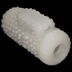 Насадка на член/мастурбатор - Knights Ring Vibrating Dual Purpose Sleeve-Drip - мініатюра 3