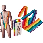 Чоловічі стрінги - Rainbow Mankini One Size - мініатюра 1