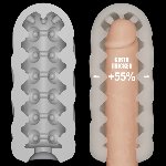 Насадка на член/мастурбатор - Knights Ring Vibrating Dual Purpose Sleeve-Spiral - мініатюра 7