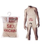 Кухонний фартух з плюшевим пенісом 52 см Sex Machine - мініатюра 1
