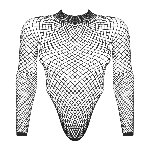 Боді - Obsessive B125 Body Black XL/XXL - мініатюра 4