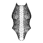 Боді - Obsessive B113 Body Black S/M/L - мініатюра 3