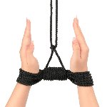 Мотузка - Rebellion Reign Black Bondage Rope, 10 м - мініатюра 4