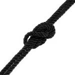 Мотузка - Rebellion Reign Black Bondage Rope, 10 м - мініатюра 6