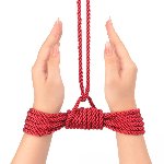 Мотузка - Rebellion Reign Red Bondage Rope, 10 м - мініатюра 4