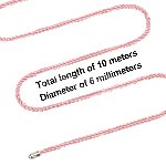 Мотузка - Rebellion Reign Rose Bondage Rope, 10 м - мініатюра 8