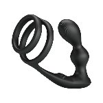 Анальна пробка з ерекційним кільцем - Mr Play Remote Control Vibrating Prostate Massager - мініатюра 6