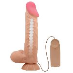 Вібратор - Pretty Love Sliding Skin 9.4" Flesh - мініатюра 2