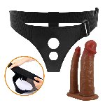 Страпон - Pretty Love Harness Briefs Strap on Kearen - мініатюра 5