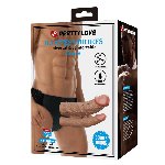 Страпон - Pretty Love Harness Briefs Strap on Kearen - мініатюра 8