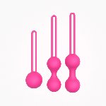 Набір вагінальних кульок - Erospace Sweet Play Kegel Balls Set A12 - мініатюра 2