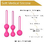 Набір вагінальних кульок - Erospace Sweet Play Kegel Balls Set A12 - мініатюра 5