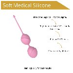 Вагінальні кульки - Erospace Sweet Play Kegel Balls A11 - мініатюра 3