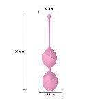 Вагінальні кульки - Erospace Sweet Play Kegel Balls A11 - мініатюра 6