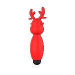 Міні-вібратор - Erospace Sweet Play Mini Reindeer Vibrator A10 - мініатюра 5