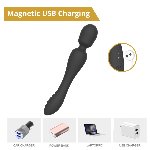 Вібратор - Erospace Sweet Play Wand & Vibrator 2in1 A8 - мініатюра 9