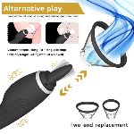 Вібратор - Erospace Sweet Play Clitoral Licking Tongue And Vibrator 2in1 A6 - мініатюра 5