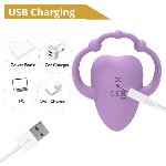 Вібратор - Erospace Sweet Play Vibrating Massager APP Controlled A5 - мініатюра 7