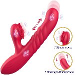 Вібратор - Erospace Sweet Play G-Spot Vibrator With Thrusting A2 - мініатюра 4