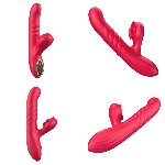 Вібратор - Erospace Sweet Play G-Spot Vibrator With Thrusting A2 - мініатюра 5