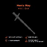 Стимулятор уретри - Erospace Men’s Play Dilator For Men B10 - мініатюра 2