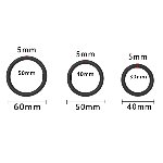 Ерекційні кільця - Erospace Men’s Play Set Of 3 Cock Rings B7 - мініатюра 5