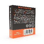 Ерекційні кільця - Erospace Men’s Play Set Of 3 Cock Rings B7 - мініатюра 6