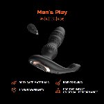 Масажер простати - Erospace Men’s Play Thrusting Prostate Massager B4 - мініатюра 2