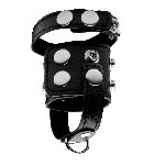 Бондаж - Erospace Wild Play Cock And Ball Strap C20 - мініатюра 8