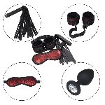 Набір БДСМ - Erospace Wild Play BDSM Set 4 pcs C7 - мініатюра 6