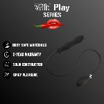 Надувна анальна пробка - Erospace Wild Play Inflatable Anal Plug C6 - мініатюра 2