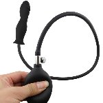 Надувна анальна пробка - Erospace Wild Play Inflatable Anal Plug C6 - мініатюра 7