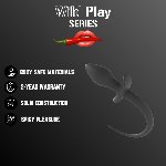 Анальна пробка - Erospace Wild Play Anal Plug With Tail C3 - мініатюра 2