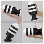 Анальна пробка - X-Missioner Butt Plug 7.5" - мініатюра 4