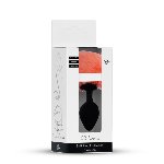 Анальна пробка - Bunny Tail Silicone Black Plug Peach - мініатюра 7