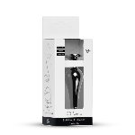 Анальна пробка - Jewellery Dark Silver Long Plug Pink - мініатюра 9