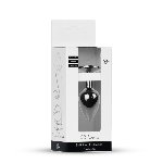 Анальна пробка - Jewellery Dark Silver Plug Black - мініатюра 9