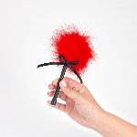Пір'їнка - Mini Red Feather Tickler - мініатюра 2